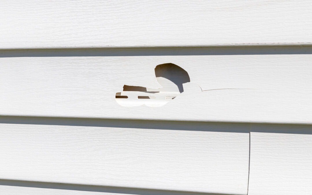 When and How to Repair Holes in Your Vinyl Siding